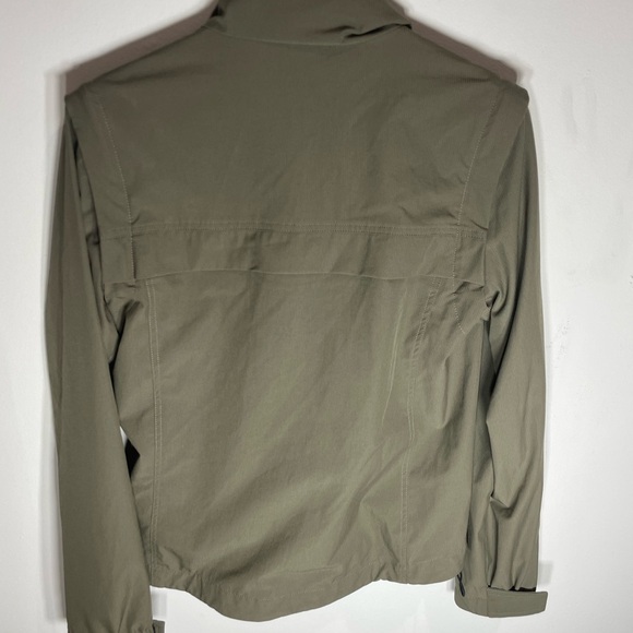 Men's convertible Lightweight Olive Jacket - Picture 4 of 4